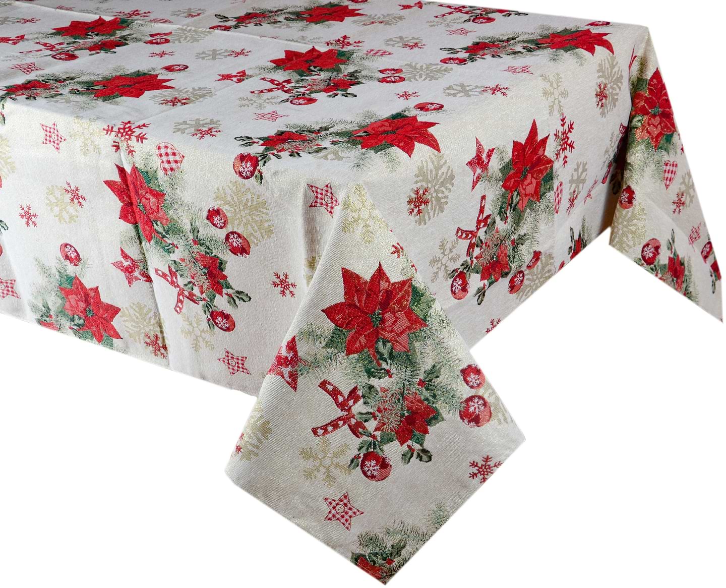 Скатертина квадратна Lefard Donner lurex 140х140 см (715-021)